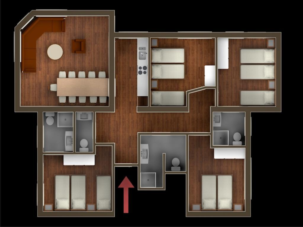 Appartement Alpin Solden Bilik gambar