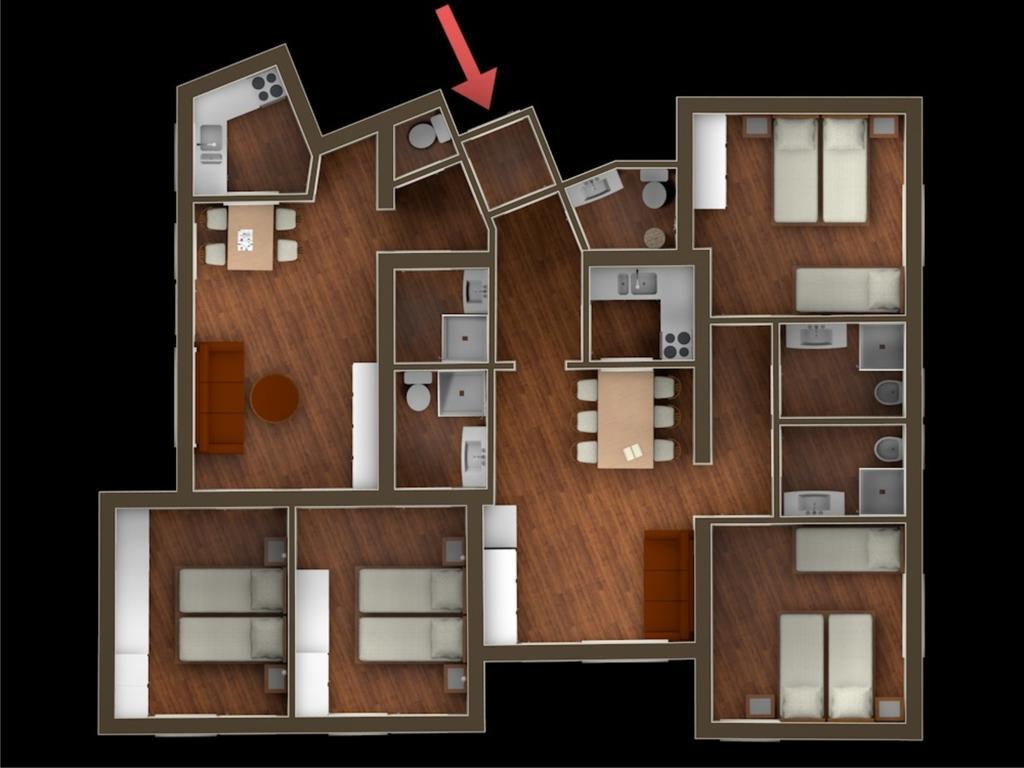 Appartement Alpin Solden Bilik gambar